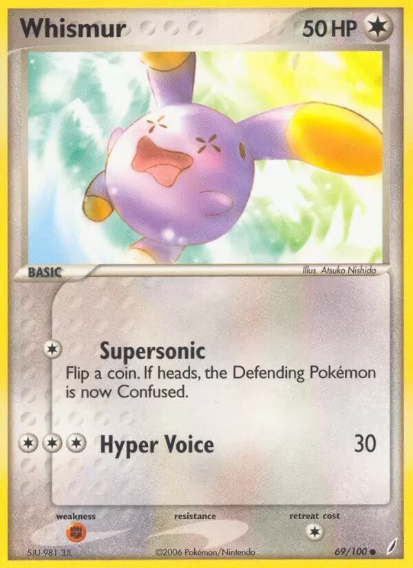 EX Crystal Guardians - Whismur