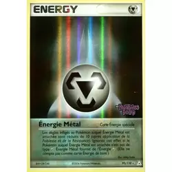 Énergie Métal holographique Logo
