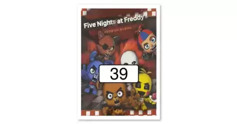 Sticker n°39 - Five Nights at Freddy's, friday night at freddy's 