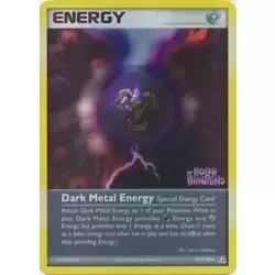 Dark Metal Energy Holo Logo