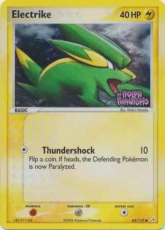 EX Holon Phantoms - Electrike Holo Logo