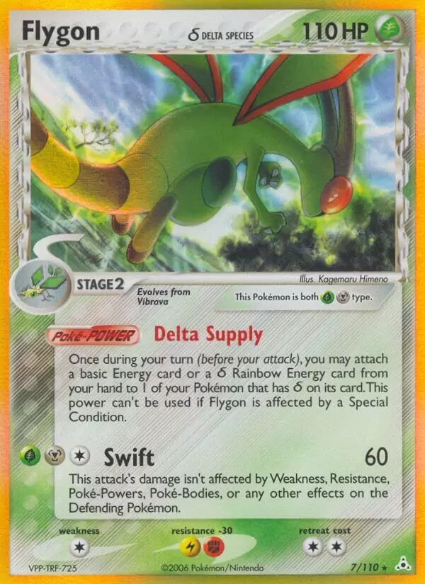EX Holon Phantoms - Flygon Holo