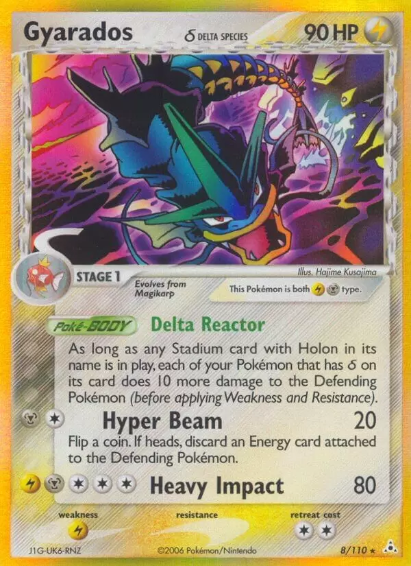 EX Holon Phantoms - Gyarados Holo