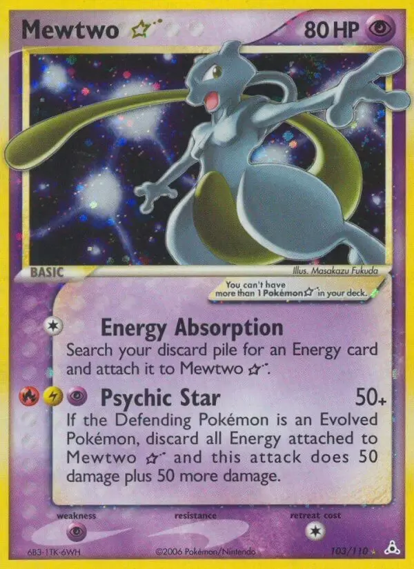 EX Holon Phantoms - Mewtwo