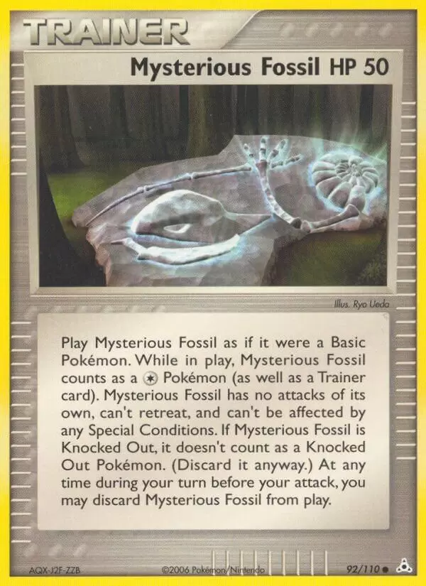 EX Holon Phantoms - Mysterious Fossil