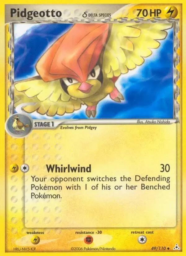 EX Holon Phantoms - Pidgeotto