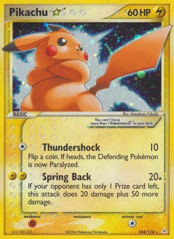 EX Holon Phantoms - Pikachu