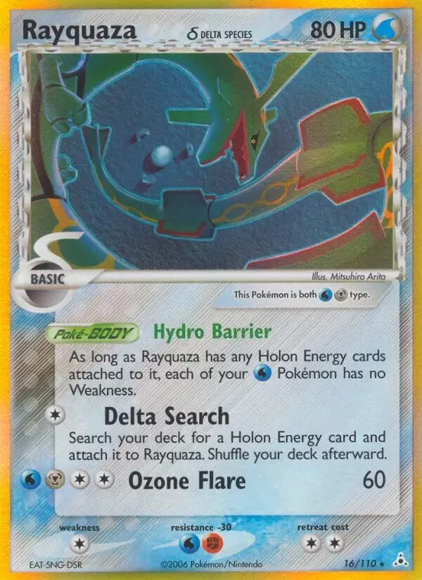 EX Holon Phantoms - Rayquaza Holo