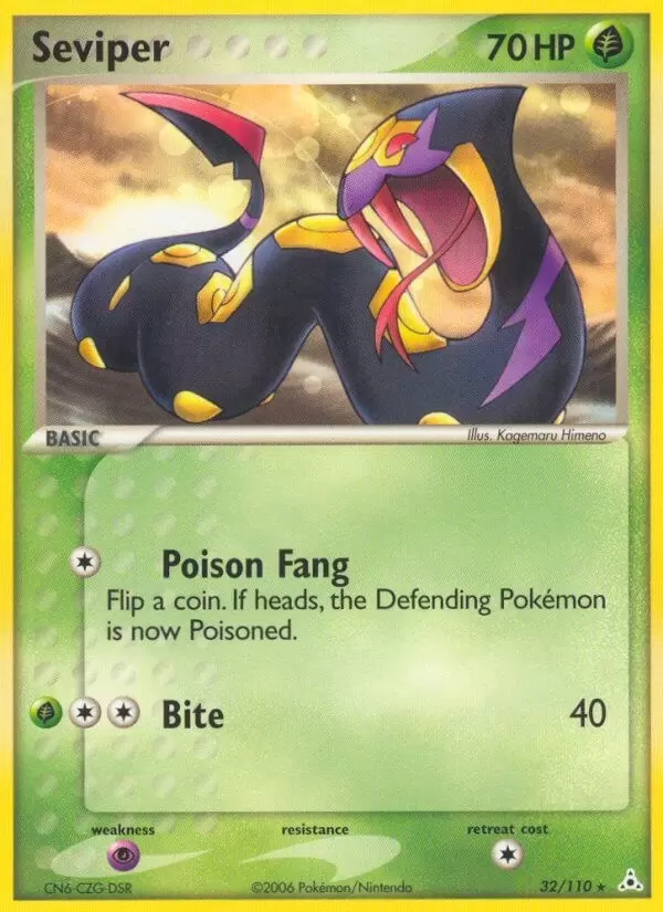 EX Holon Phantoms - Seviper