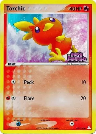 EX Holon Phantoms - Torchic Holo Logo