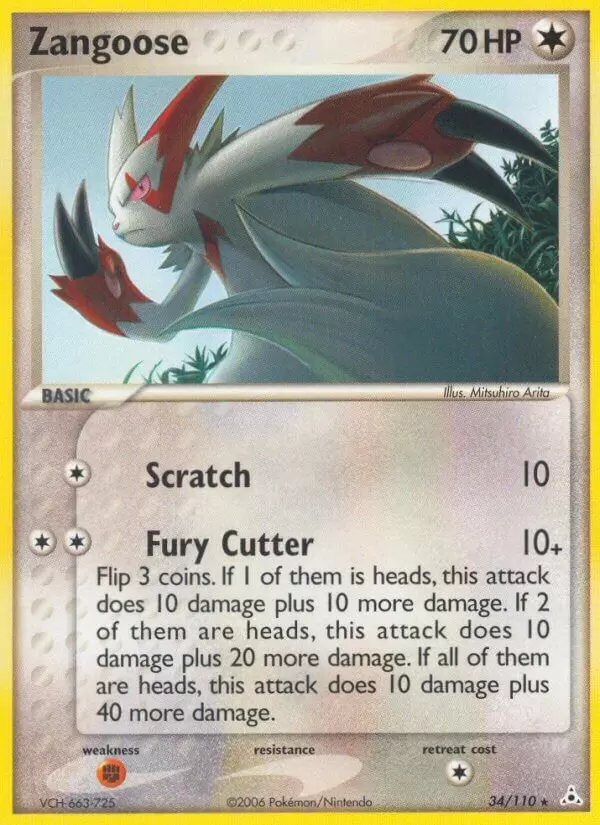 EX Holon Phantoms - Zangoose