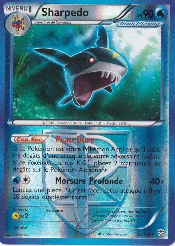 Tempête Plasma - Sharpedo Reverse