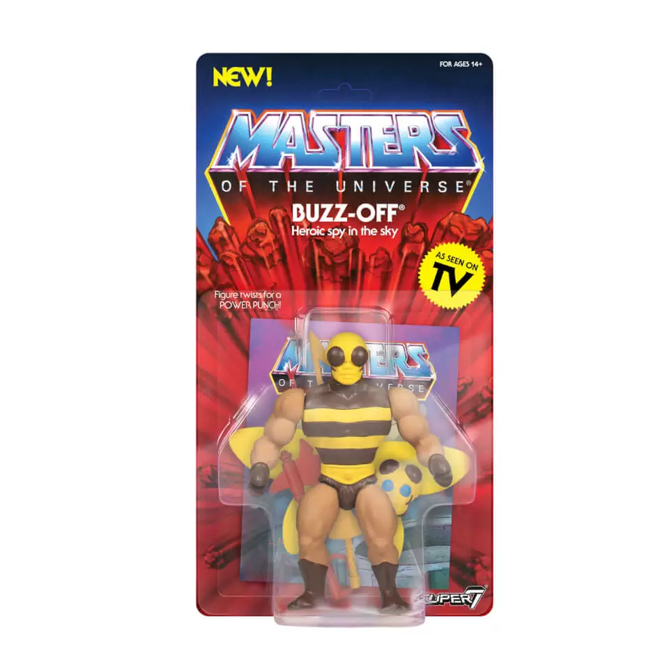 Super7 - Masters of the Universe - Power Punch - Buzz-Off