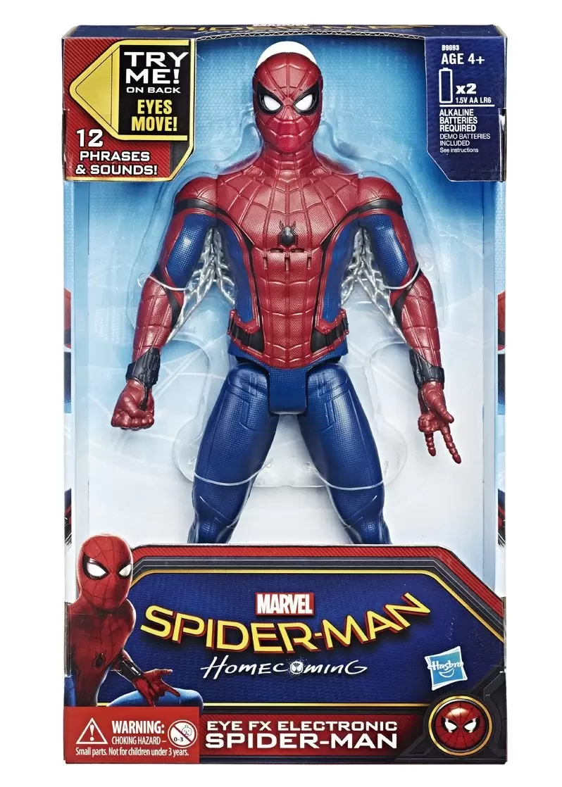 Electronic & Interactive Action Figures - Spider-Man Homecoming - Eye FX Electronic Spider-Man