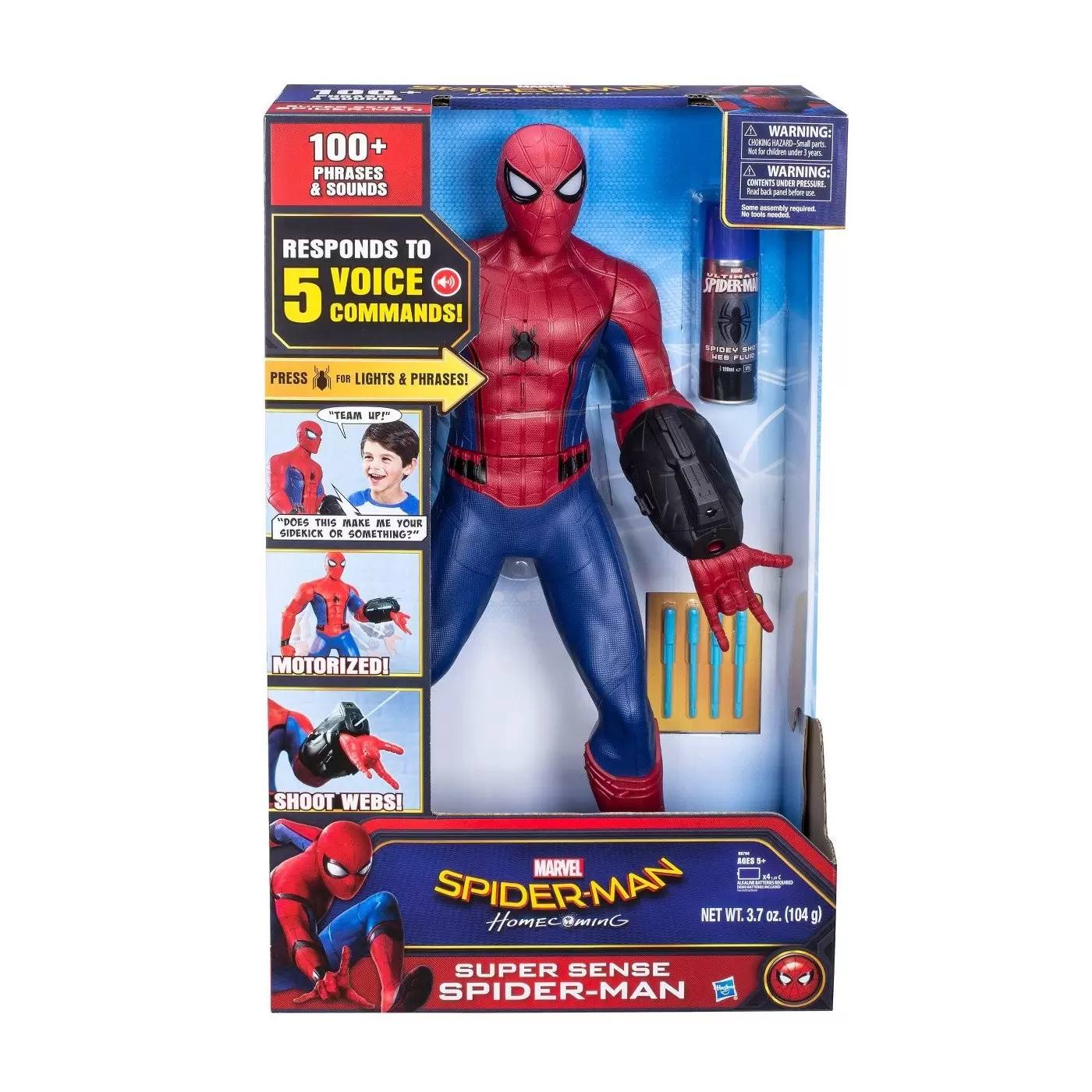 Electronic & Interactive Action Figures - Spider-Man Homecoming - Super Sense Spider-Man