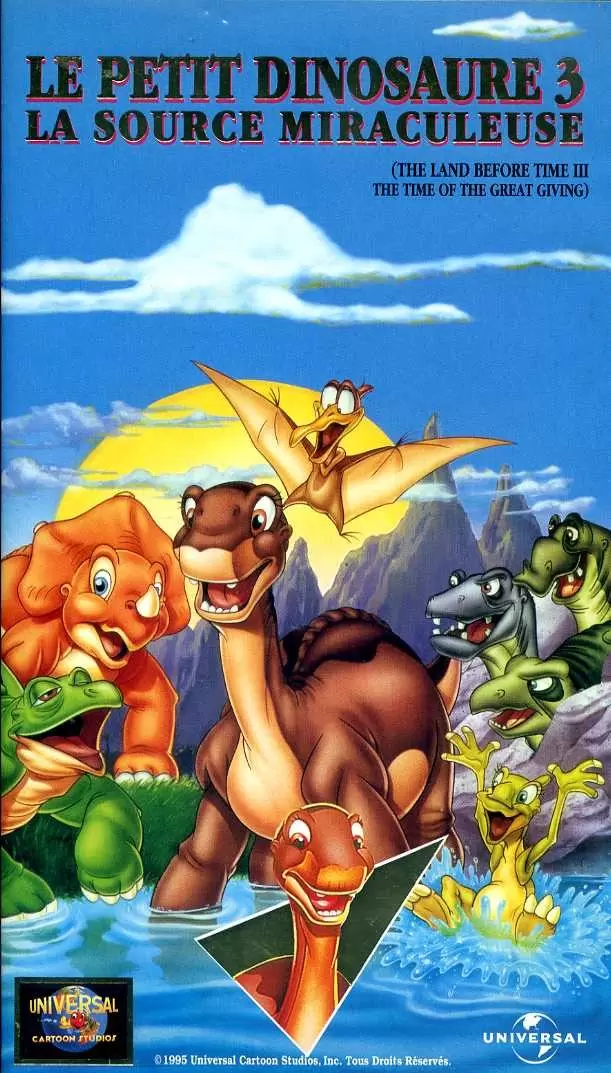 VHS - Le Petit Dinosaure 3 : La source miraculeuse
