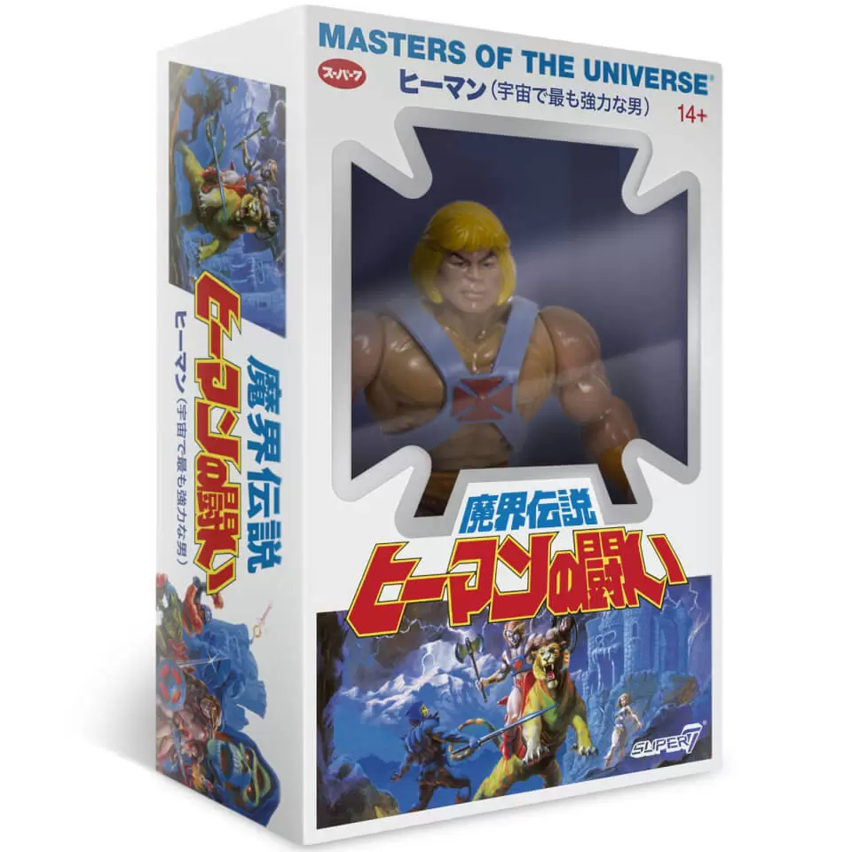 Super7 - Masters of the Universe - Japanese Box - He-Man