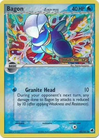 EX Dragon Frontiers - Bagon Holo Logo