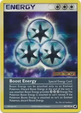 EX Dragon Frontiers - Boost Energy Holo Logo