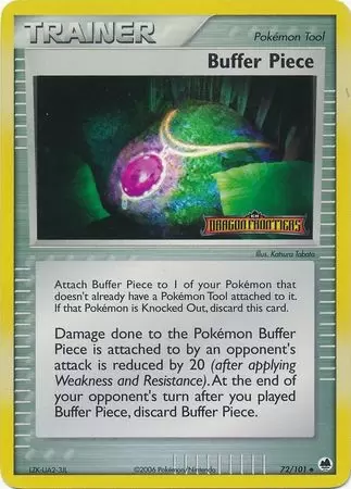 EX Dragon Frontiers - Buffer Piece Holo Logo