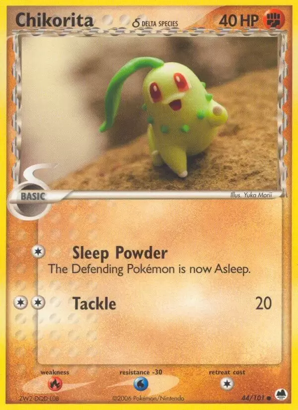 EX Dragon Frontiers - Chikorita
