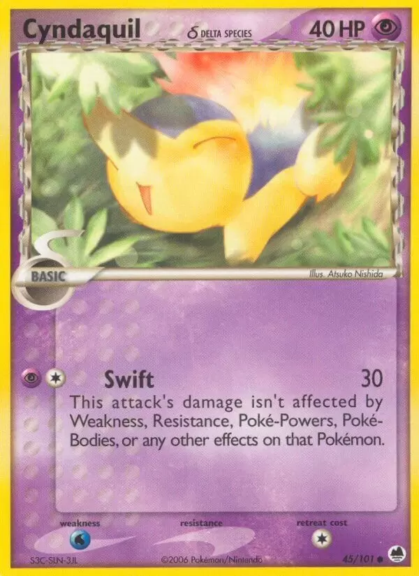 EX Dragon Frontiers - Cyndaquil