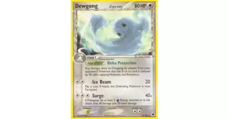 Pokemon Dewgong Delta on sale Species