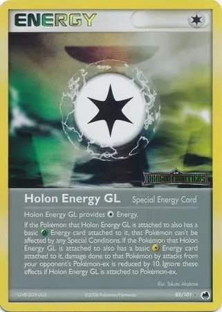 EX Dragon Frontiers - Holon Energy GL Holo Logo