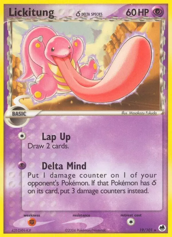 EX Dragon Frontiers - Lickitung