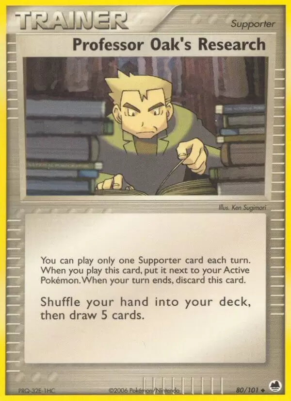 EX Dragon Frontiers - Professor Oak\'s Research