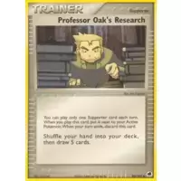 Professor Oak's Research