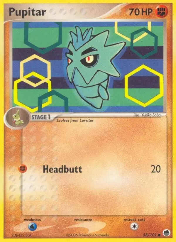 EX Dragon Frontiers - Pupitar