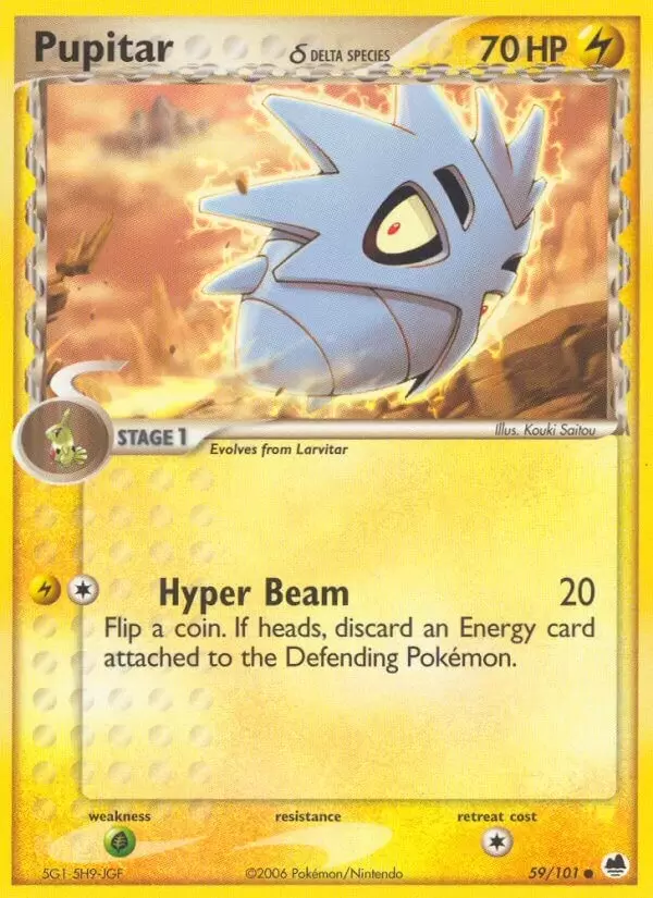 EX Dragon Frontiers - Pupitar