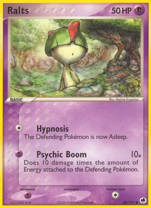 EX Dragon Frontiers - Ralts