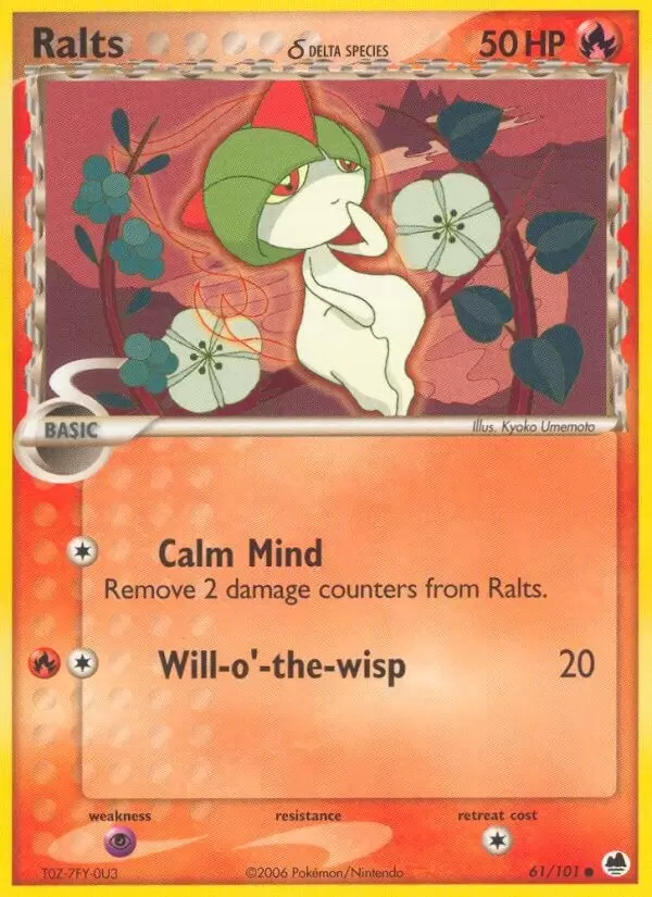 EX Dragon Frontiers - Ralts