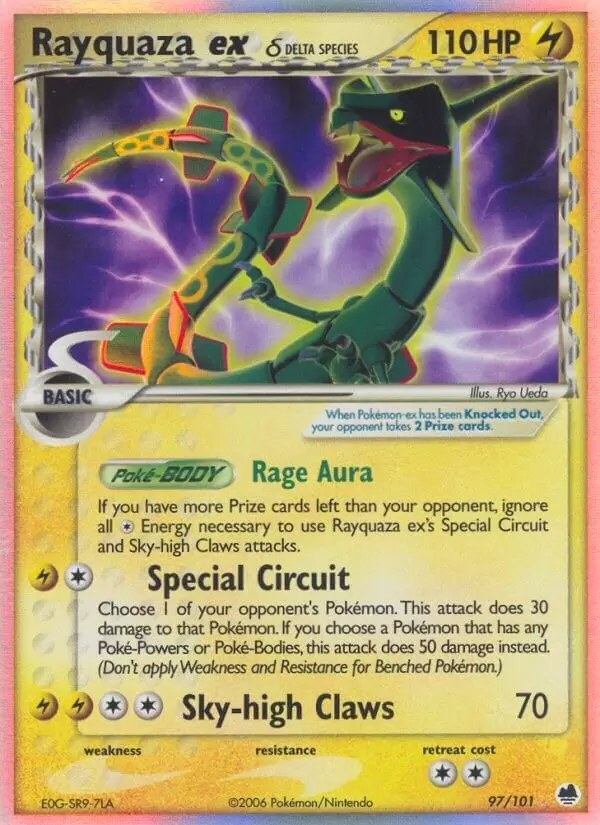 EX Dragon Frontiers - Rayquaza ex