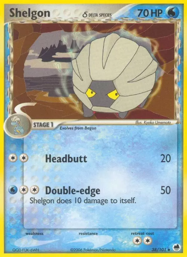 EX Dragon Frontiers - Shelgon