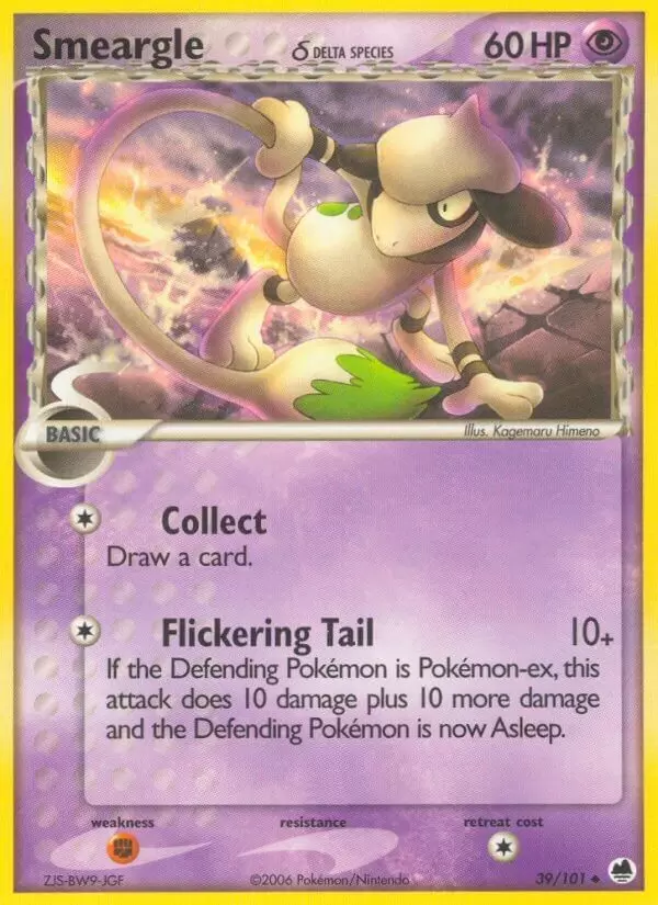 EX Dragon Frontiers - Smeargle