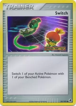 EX Dragon Frontiers - Switch Holo Logo