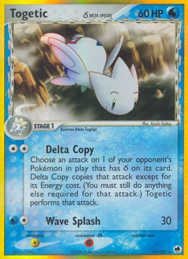 EX Dragon Frontiers - Togetic Holo