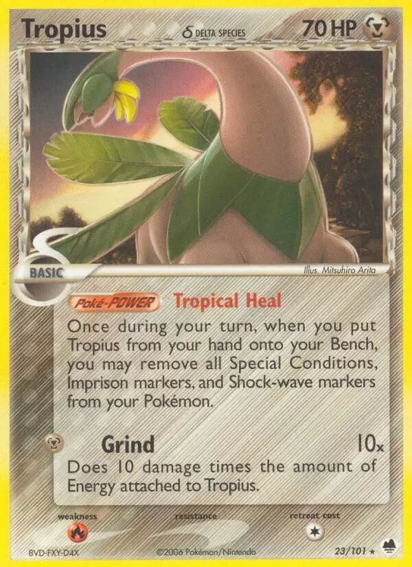 EX Dragon Frontiers - Tropius