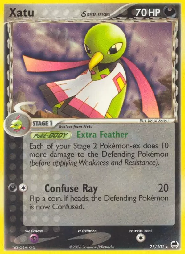 EX Dragon Frontiers - Xatu