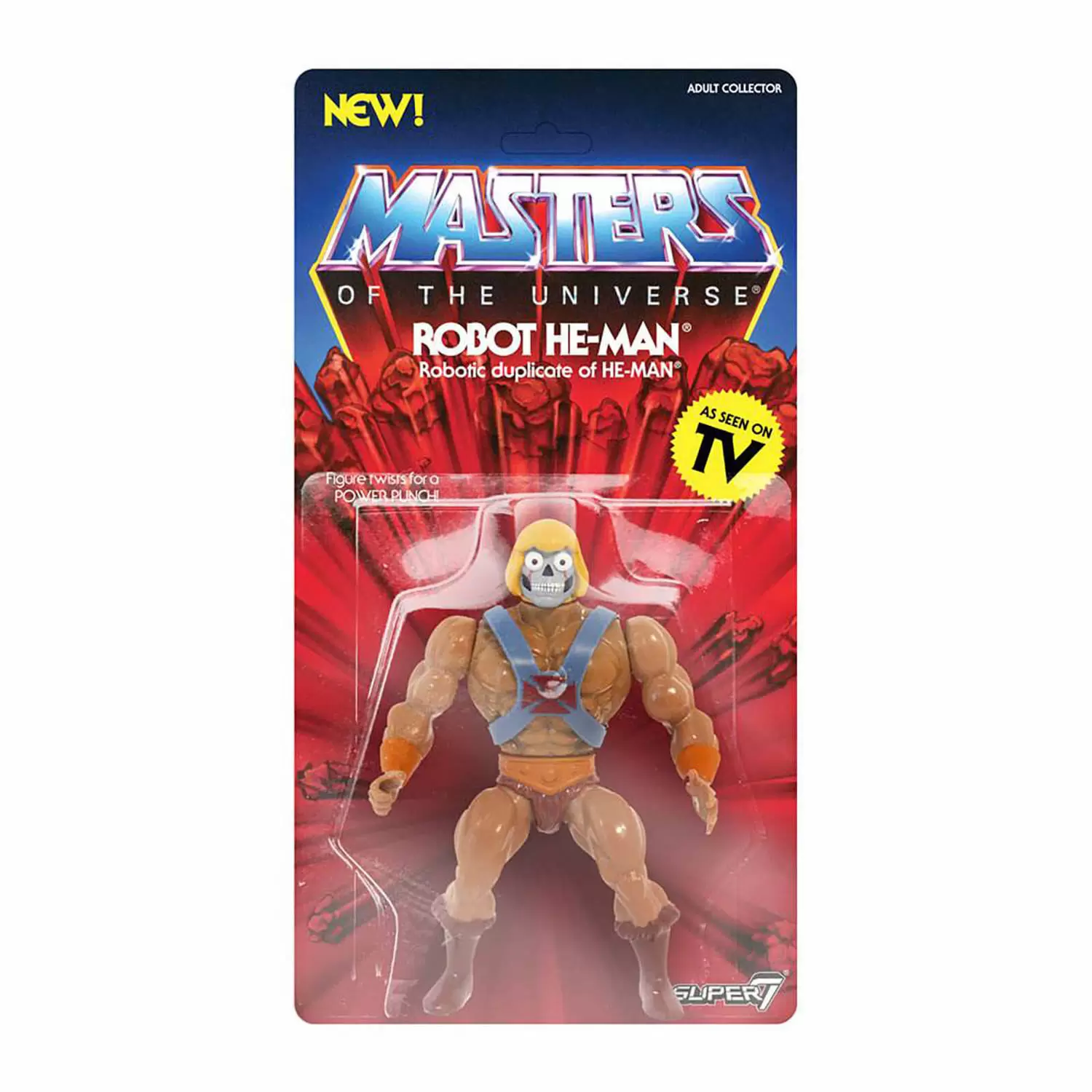 Super7 - Masters of the Universe - Power Punch - Robot He-Man