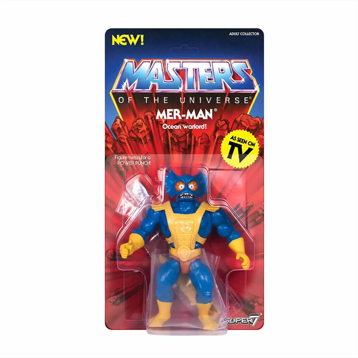 Super7 - Masters of the Universe - Power Punch - Mer-Man