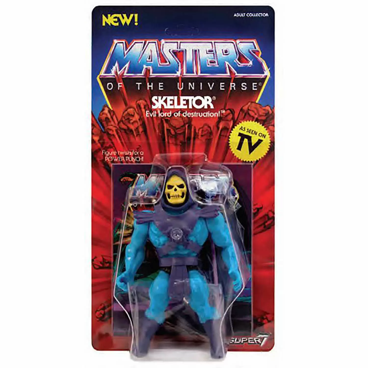 Super7 - Masters of the Universe - Power Punch - Skeletor