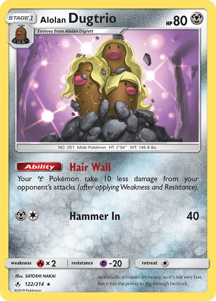 Unbroken Bonds - Alolan Dugtrio