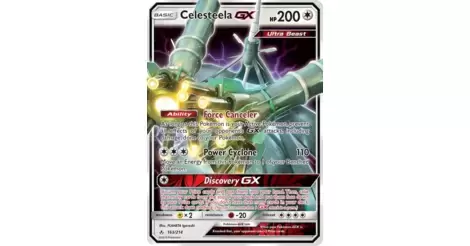 Pokemon Card Celesteela GX