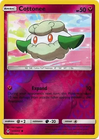 Unbroken Bonds - Cottonee Reverse