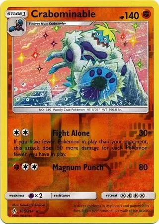 Unbroken Bonds - Crabominable Reverse