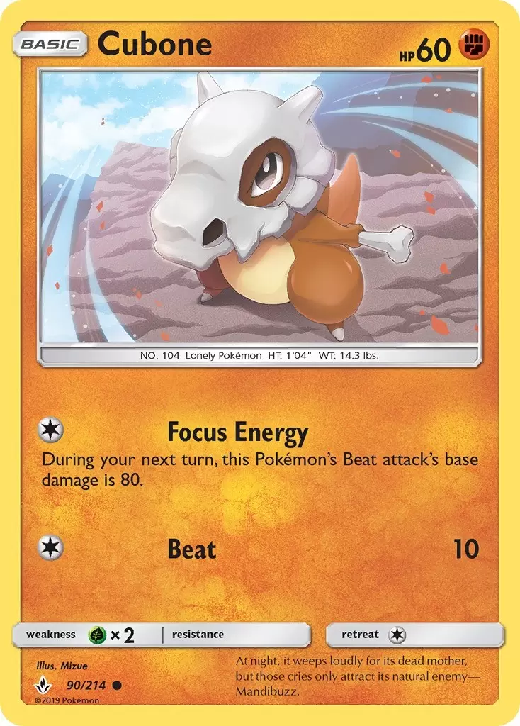 Unbroken Bonds - Cubone